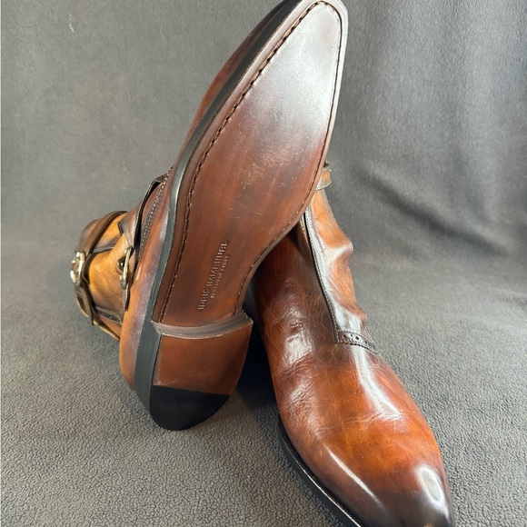 Handmade double monk boots - Picture 6 of 6